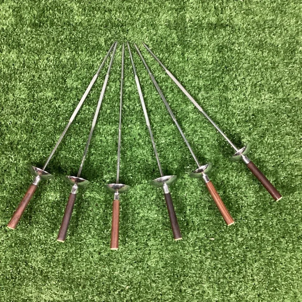 COPY - Vintage Sword Skewers Stainless Steel & Wood